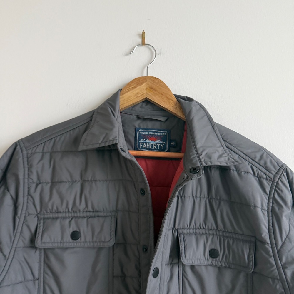 Faherty Atmosphere Packable Jacket - Ash
Size Med… - image 5